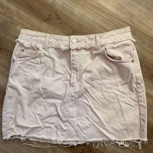 Light pink MOTO topshop skirt